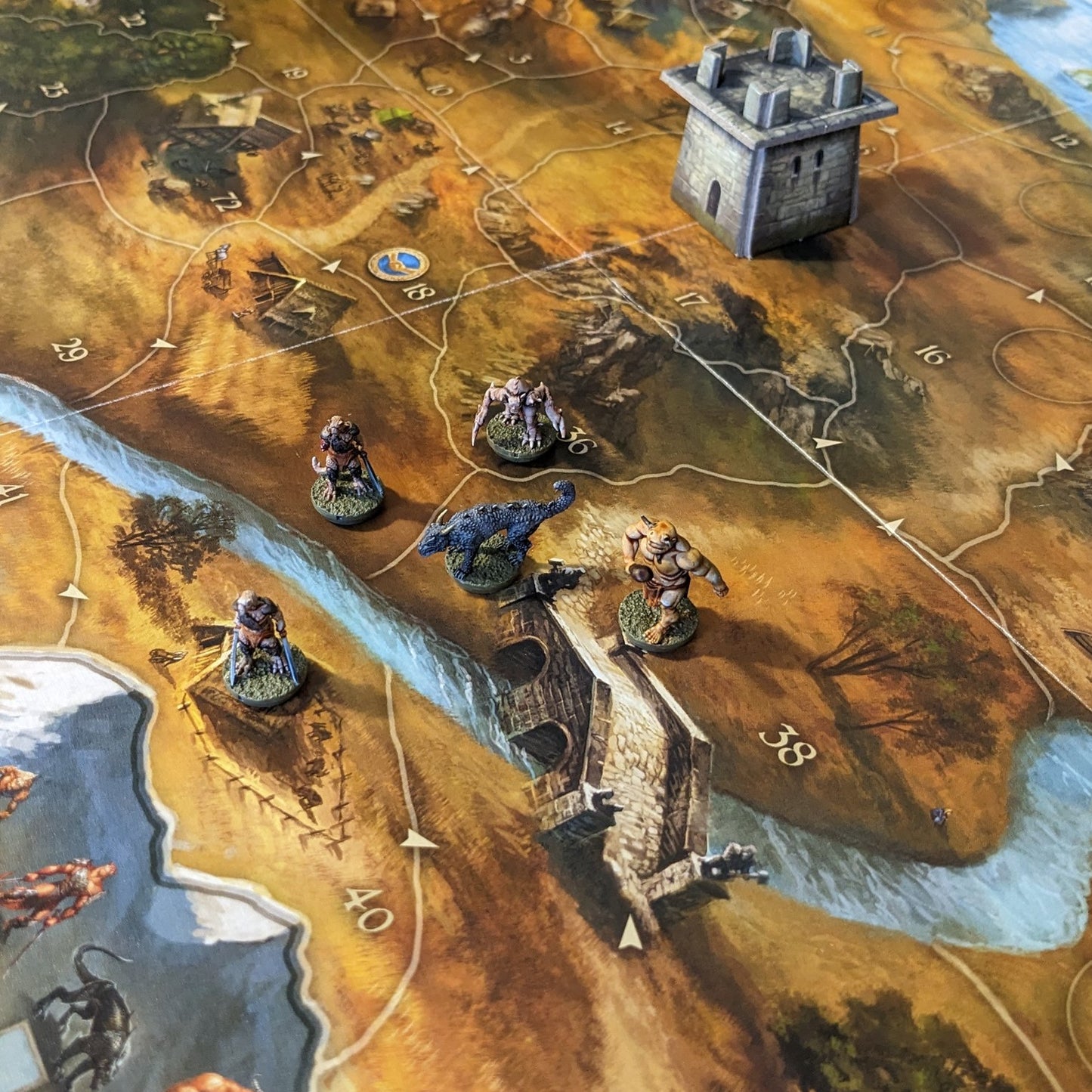 Mega Tiny Legends of Andor Charakter/Monster/NPC 15mm Brettspiel inspiriert inoffizielles 41 Tiny Figure Pack