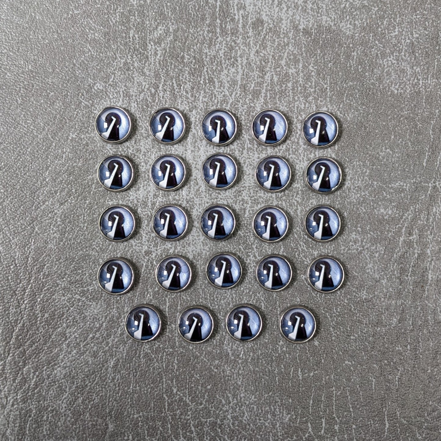 Clank! Catacombs Board Game Inspired Unofficial Glass and Metal Token Pack