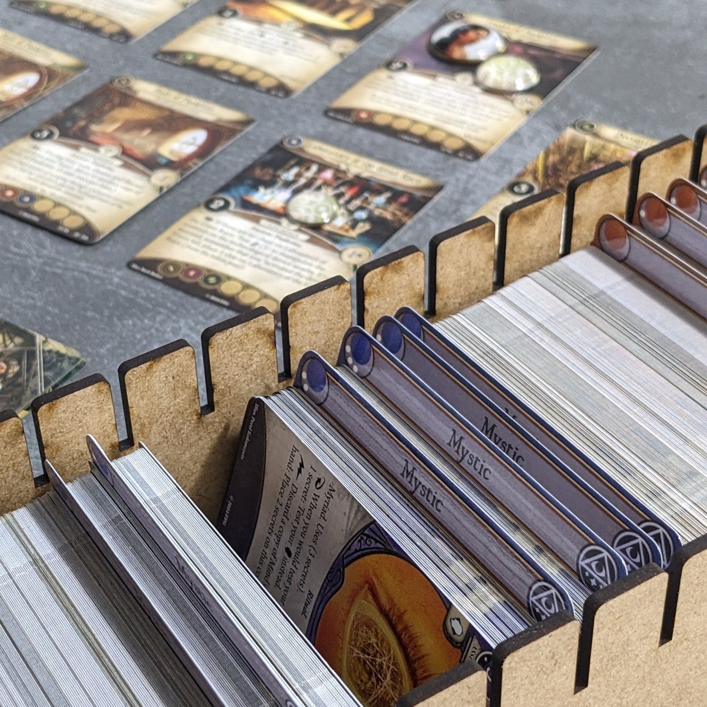 Arkham Horror Das Kartenspiel inspiriertes inoffizielles Token-Paket aus Glas und Metall