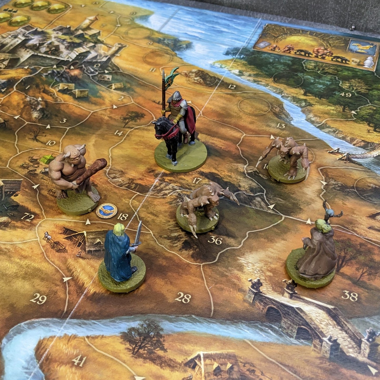 Legends of Andor 32mm Unpainted Board Game NPC Inspired Unofficial 5 Figure Pack