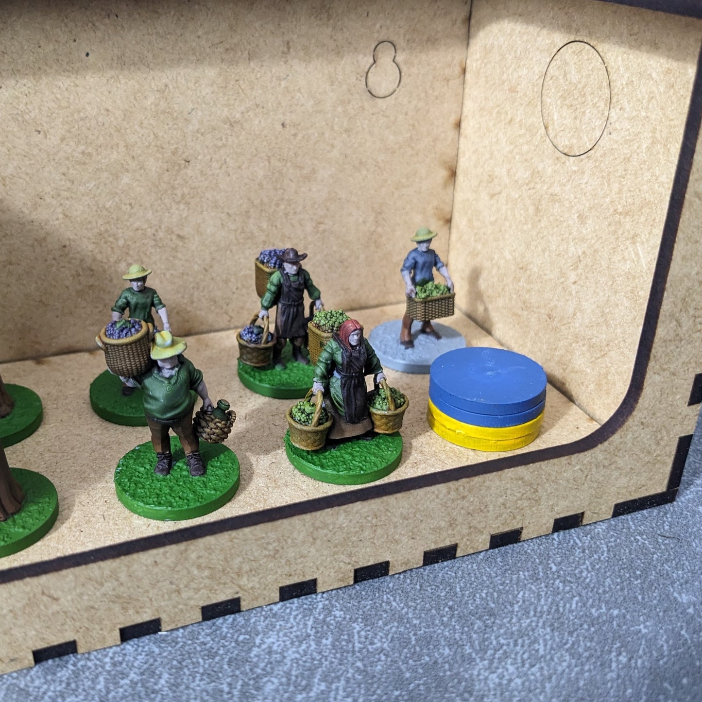 Viticulture Board Game and Expansion Inspired Unofficial Player Figures Meeple Upgrade Pack
