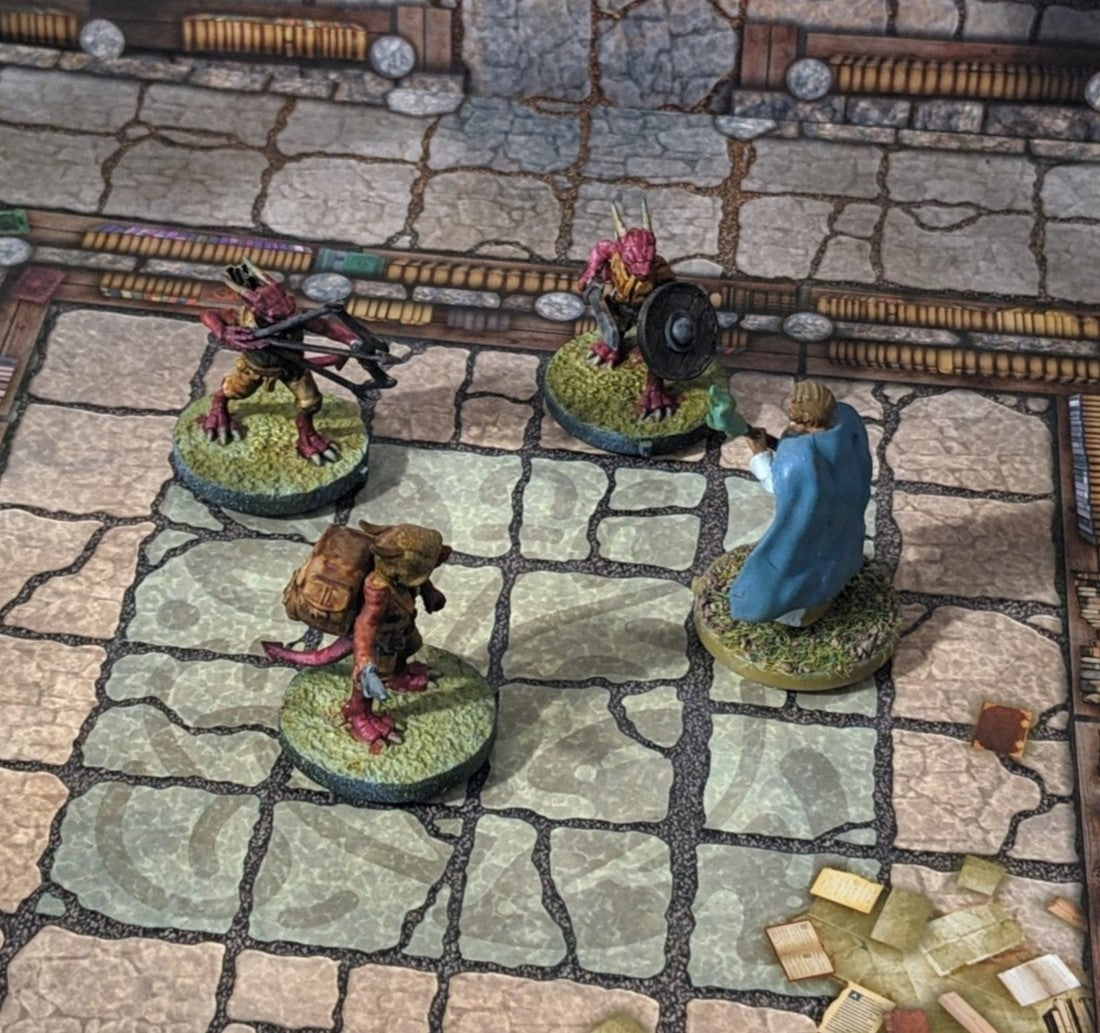 Kobolds Monster Starter Set 32mm Unpainted Dungeons and Dragons Creatures 10 Mini Figures