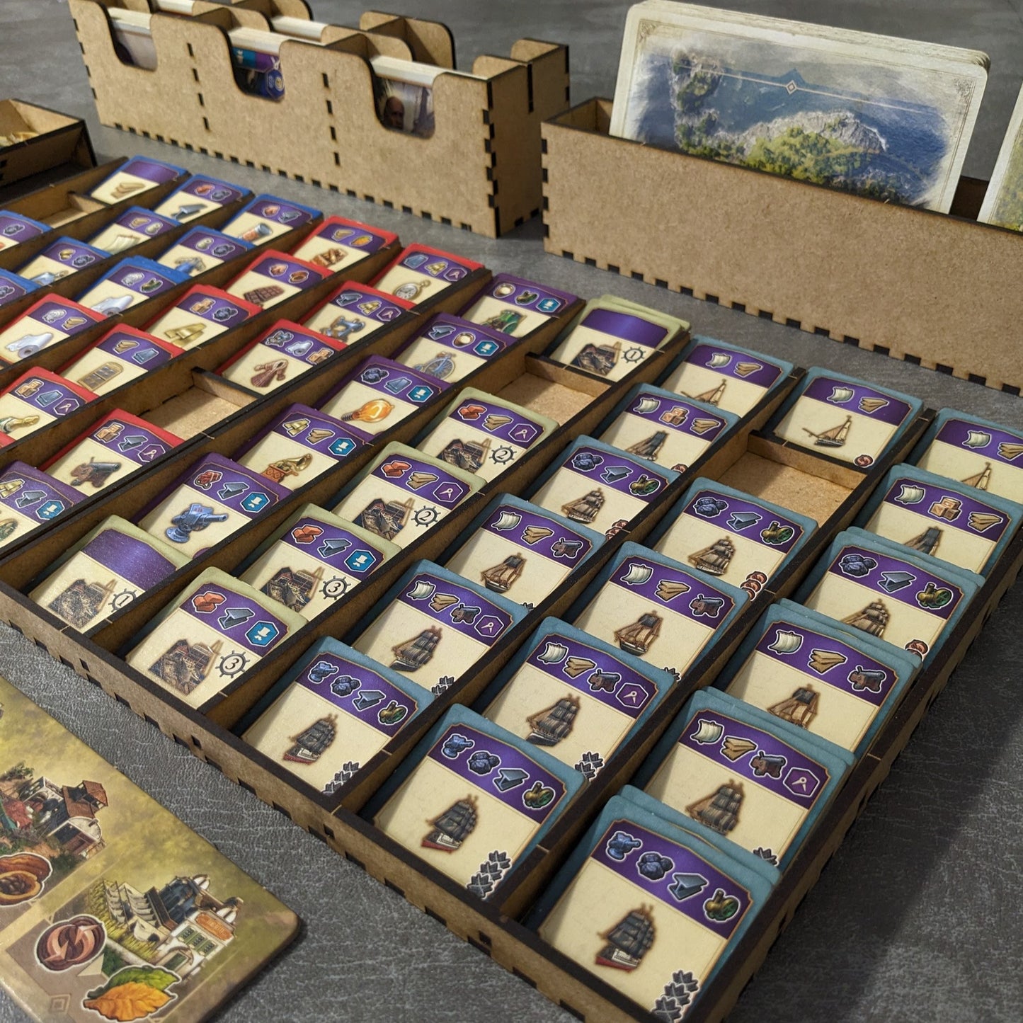Anno 1800 Brettspielbox-Einsatz-Organizer – inoffizielle Aufbewahrungslösung