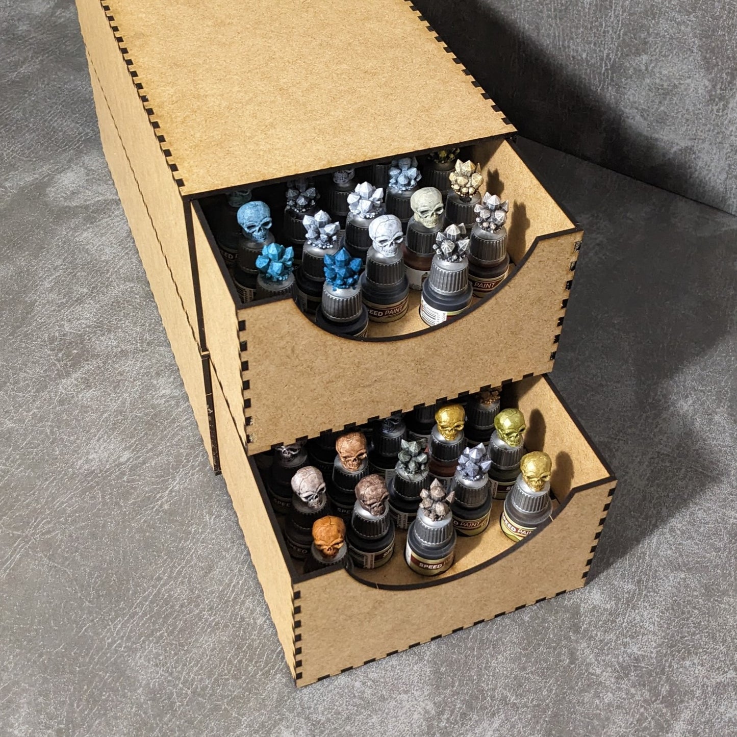Hobby Paints Farbflaschenaufsätze, Farbmusterkappen, 50 Stück