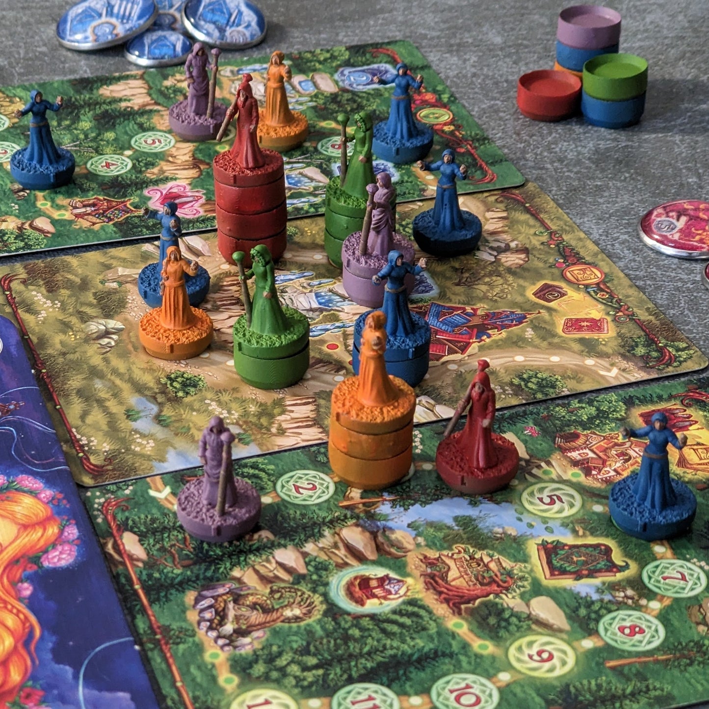 Sagenhaftes 15-mm-Brettspiel, von Sage-Charakteren inspiriert, inoffizielles 36-teiliges kleines Figurenpaket