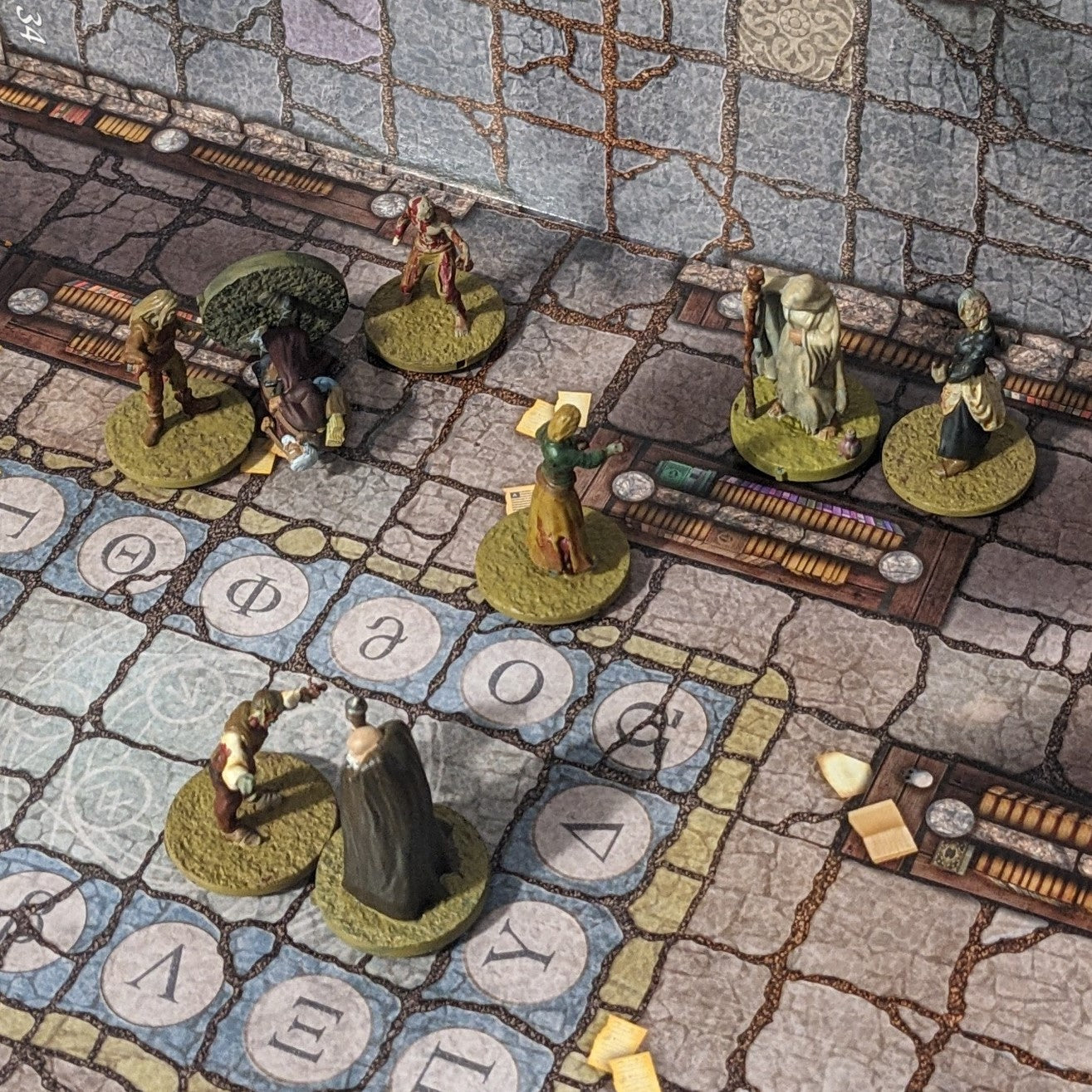 Zombies Monster Starter Set 32mm Unpainted Dungeons and Dragons Creatures 10 Mini Figures