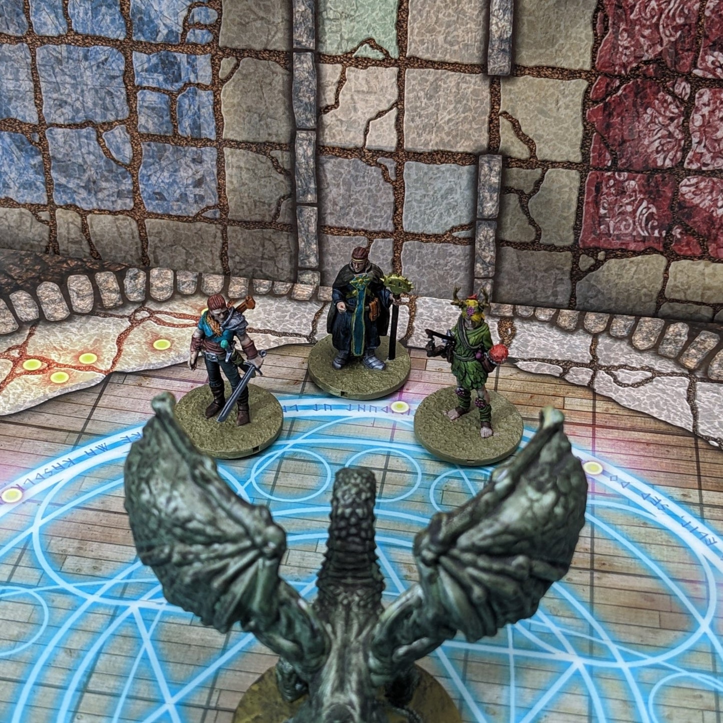 Adventurers Starter Sets 32mm Unpainted Dungeons and Dragons Party Heroes and Monsters Mini Figures