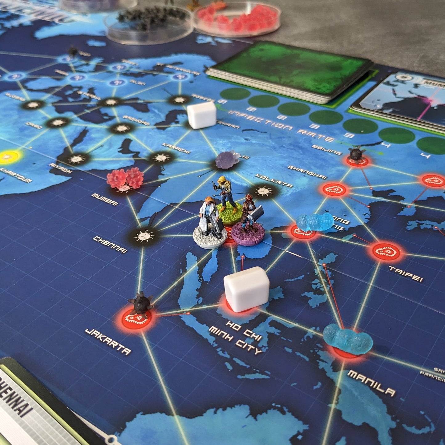 Tiny Pandemic and Expansions 15mm Unpainted Board Game Character Inspired Unofficial 23 Tiny Figure Bumper Pack