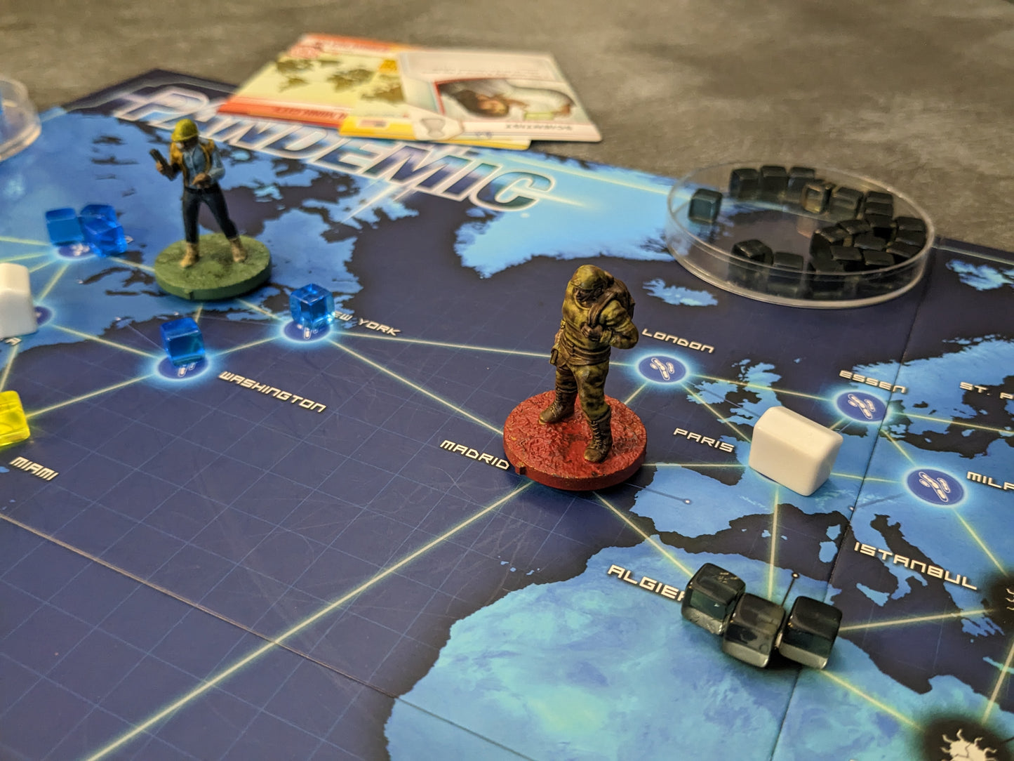 Pandemic 32mm Unpainted Board Game Character Inspired Unofficial 7 Figure Pack