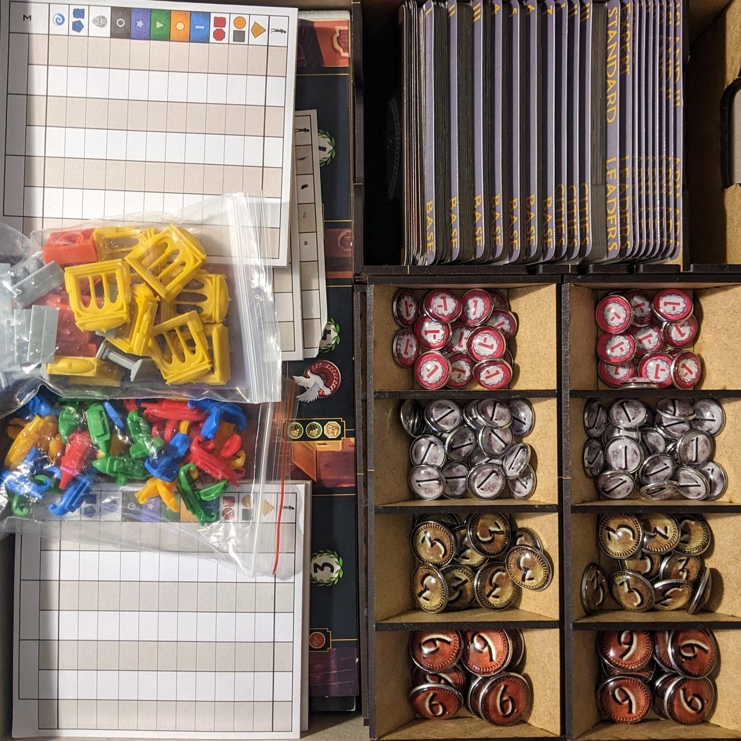 Arkham Horror – Das Brettspiel – Box-Einsatz-Organizer – Inoffizielle Aufbewahrungslösung