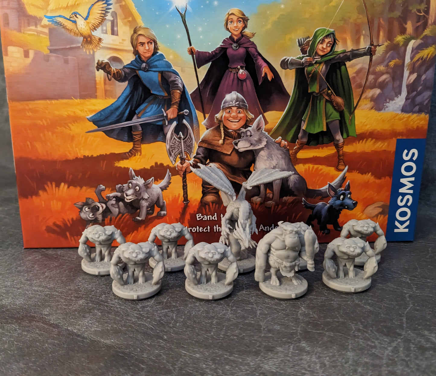Andor Family Fantasy 32mm Board Game Monster Inspired Unofficial Figure Pack