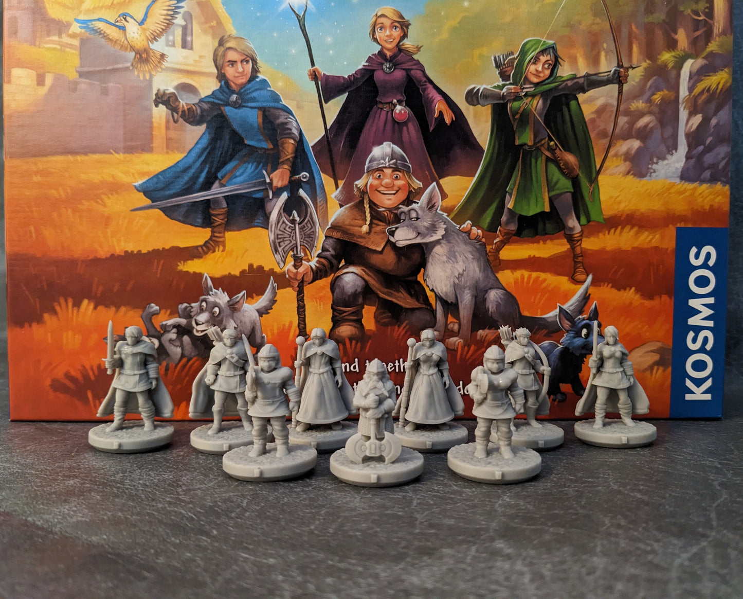 Andor Family Fantasy 32mm Board Game Character Inspired Unofficial 9 Figure Pack