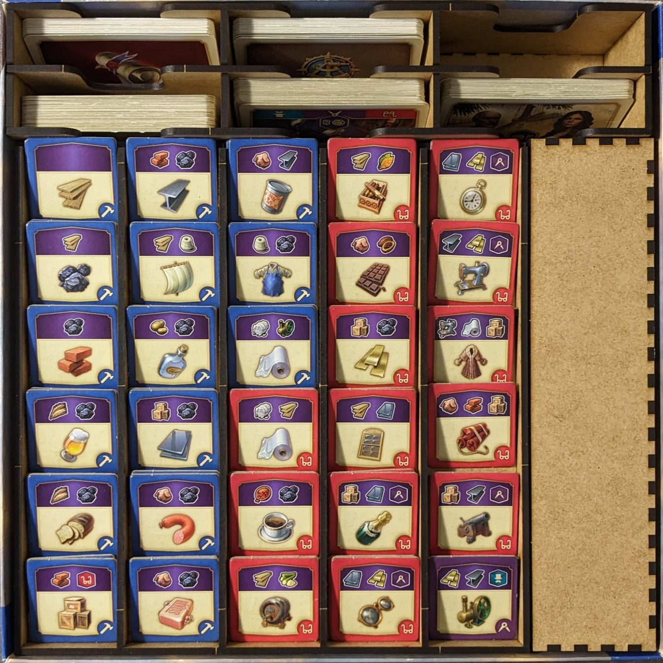 Anno 1800 Brettspielbox-Einsatz-Organizer – inoffizielle Aufbewahrungslösung