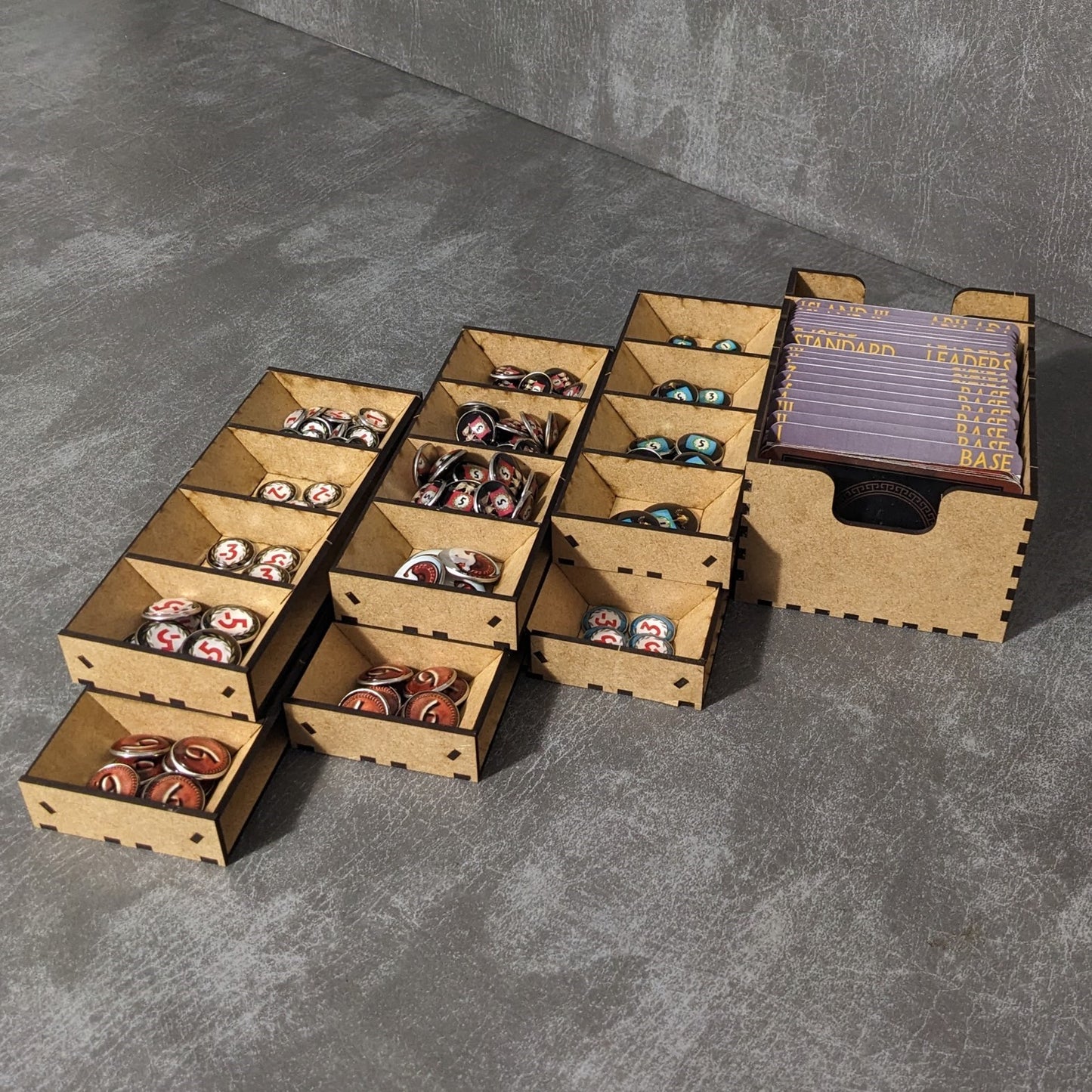 Arkham Horror – Das Brettspiel – Box-Einsatz-Organizer – Inoffizielle Aufbewahrungslösung