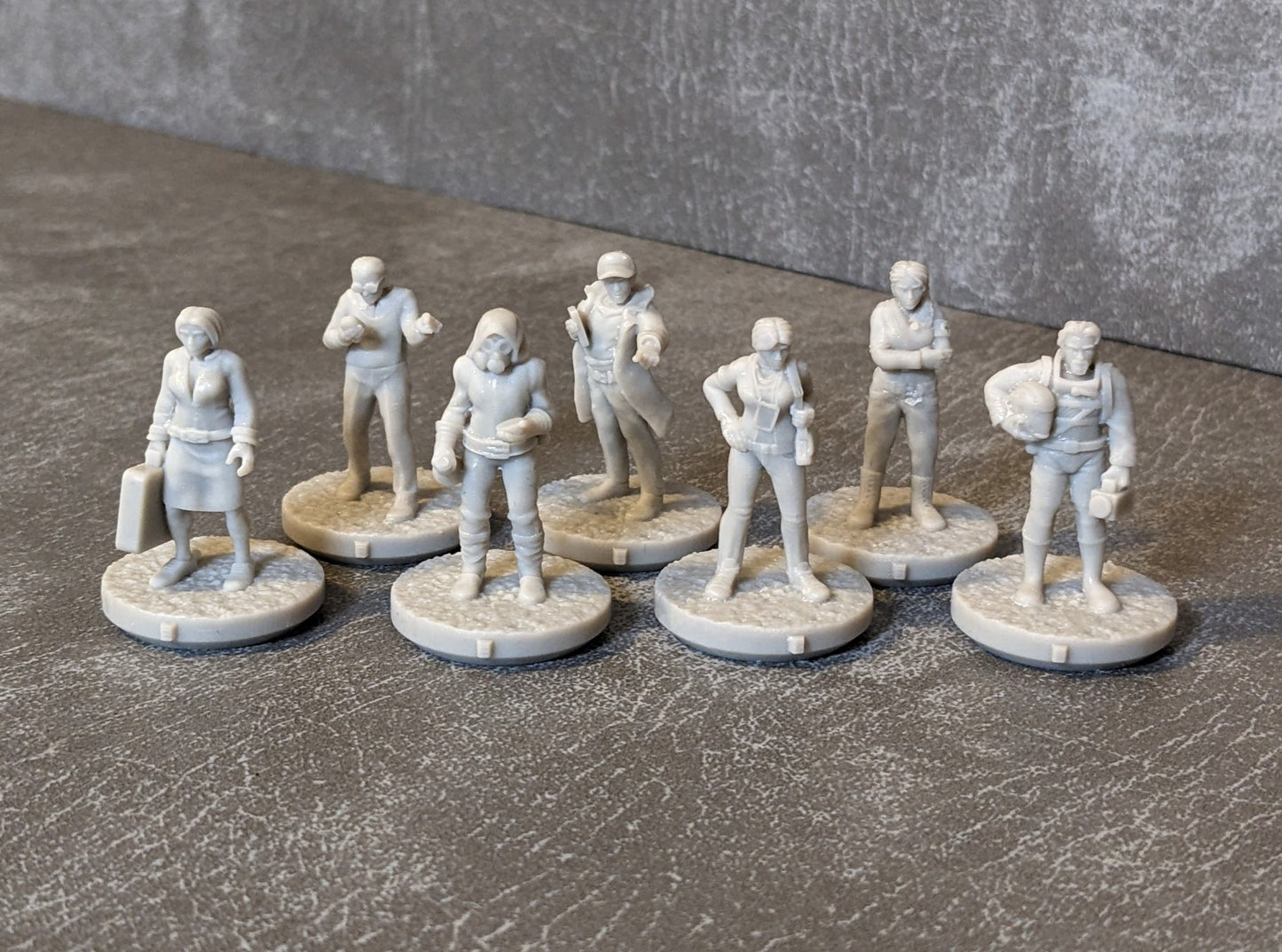 Pandemic On The Brink Erweiterung 32mm Brettspiel Charakter inspiriert inoffizielles 7 Figuren Pack