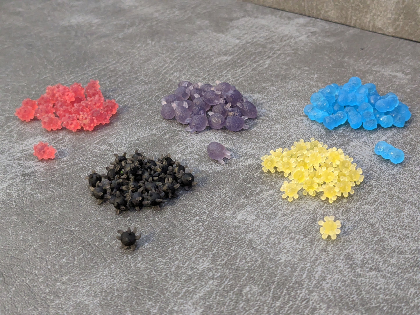 Pandemie-Brettspiel, von Krankheiten inspiriertes inoffizielles Marker-Paket