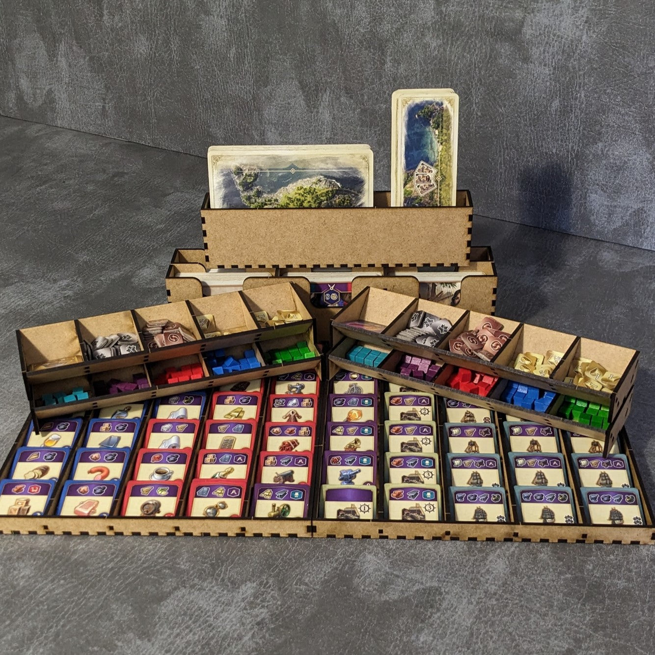 Anno 1800 Brettspielbox-Einsatz-Organizer – inoffizielle Aufbewahrungslösung