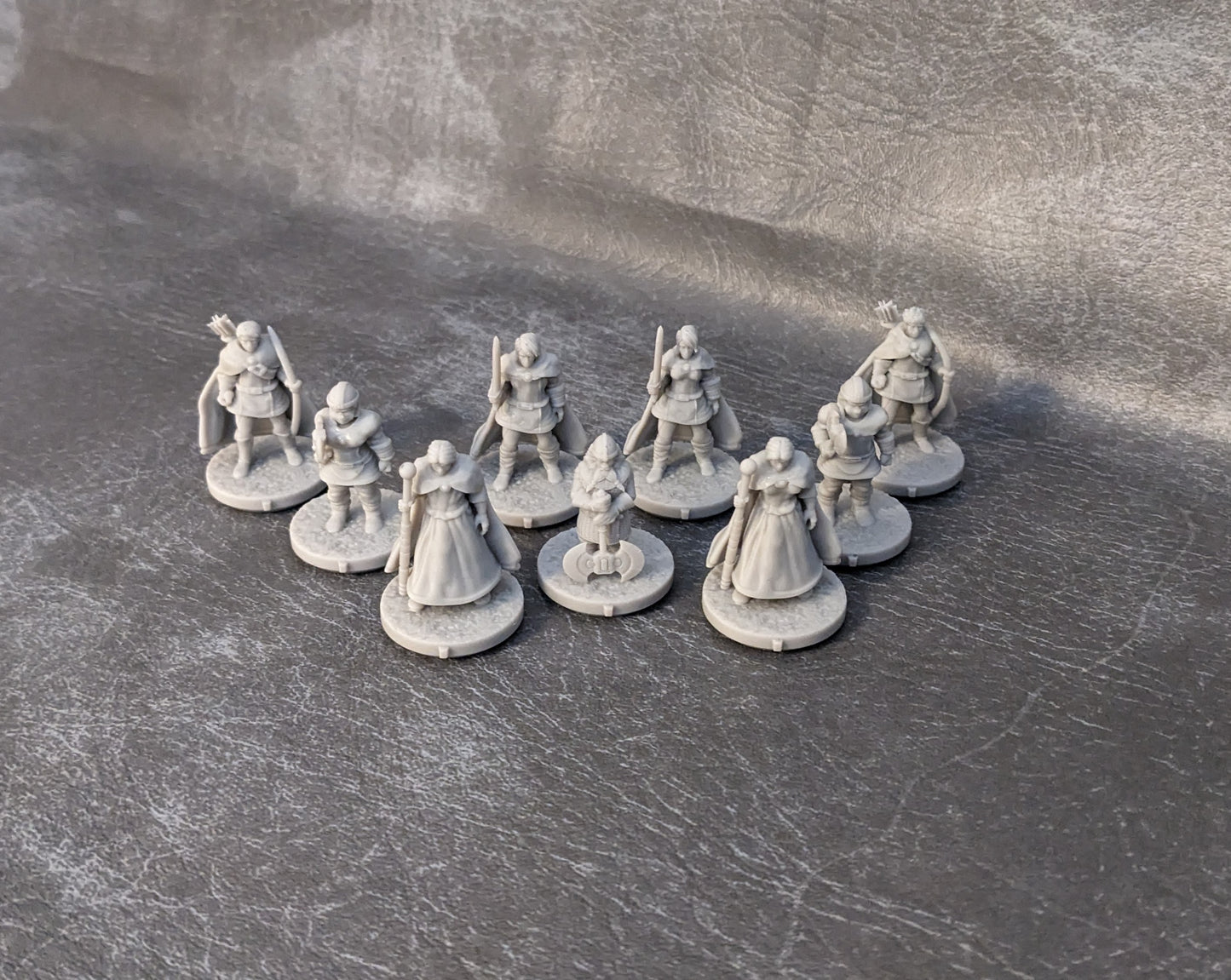 Andor Family Fantasy 32mm Board Game Character Inspired Unofficial 9 Figure Pack