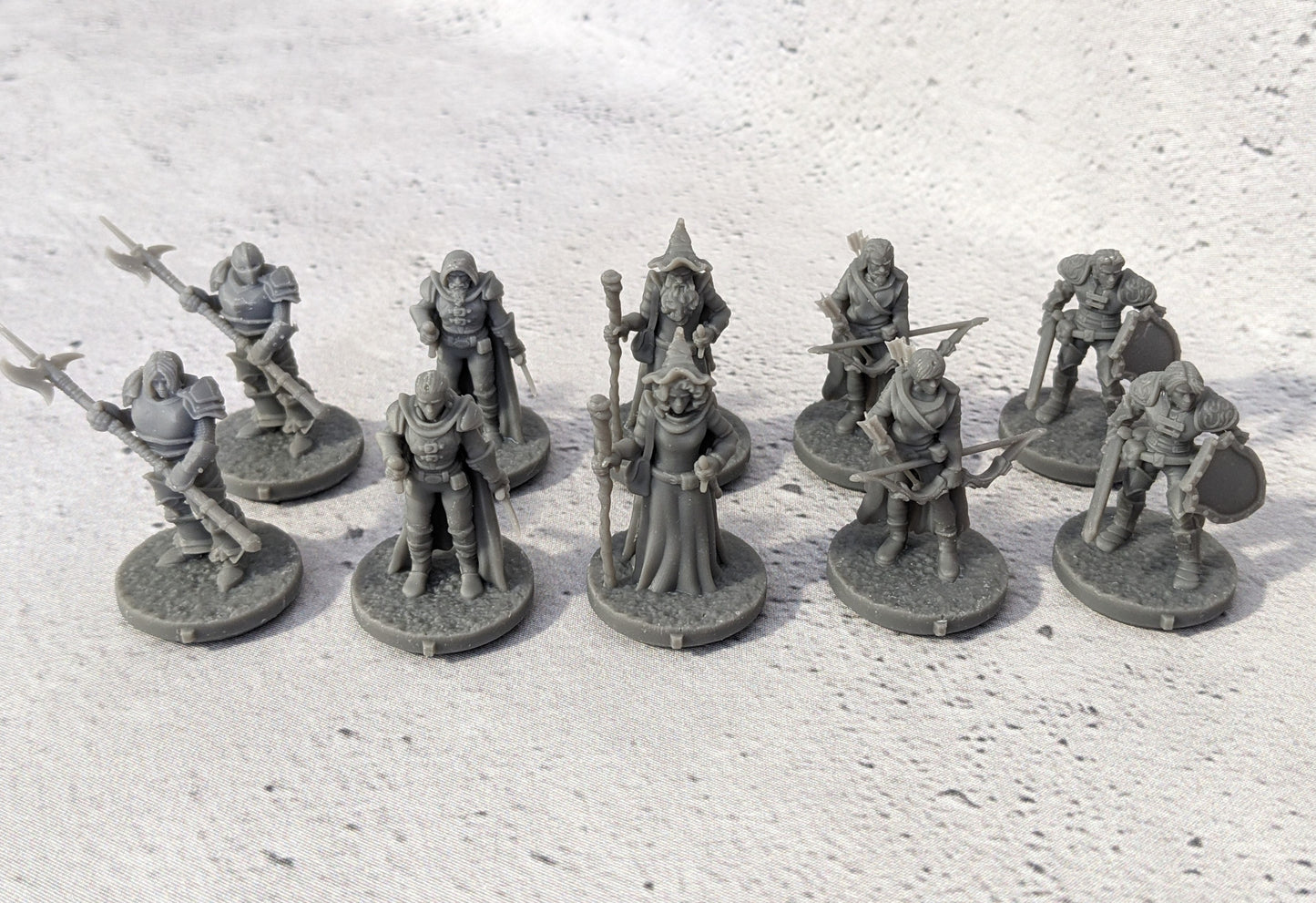 Entdecker-Starter-Set 1, 32 mm, Dungeons & Dragons Party, 10 Minifiguren