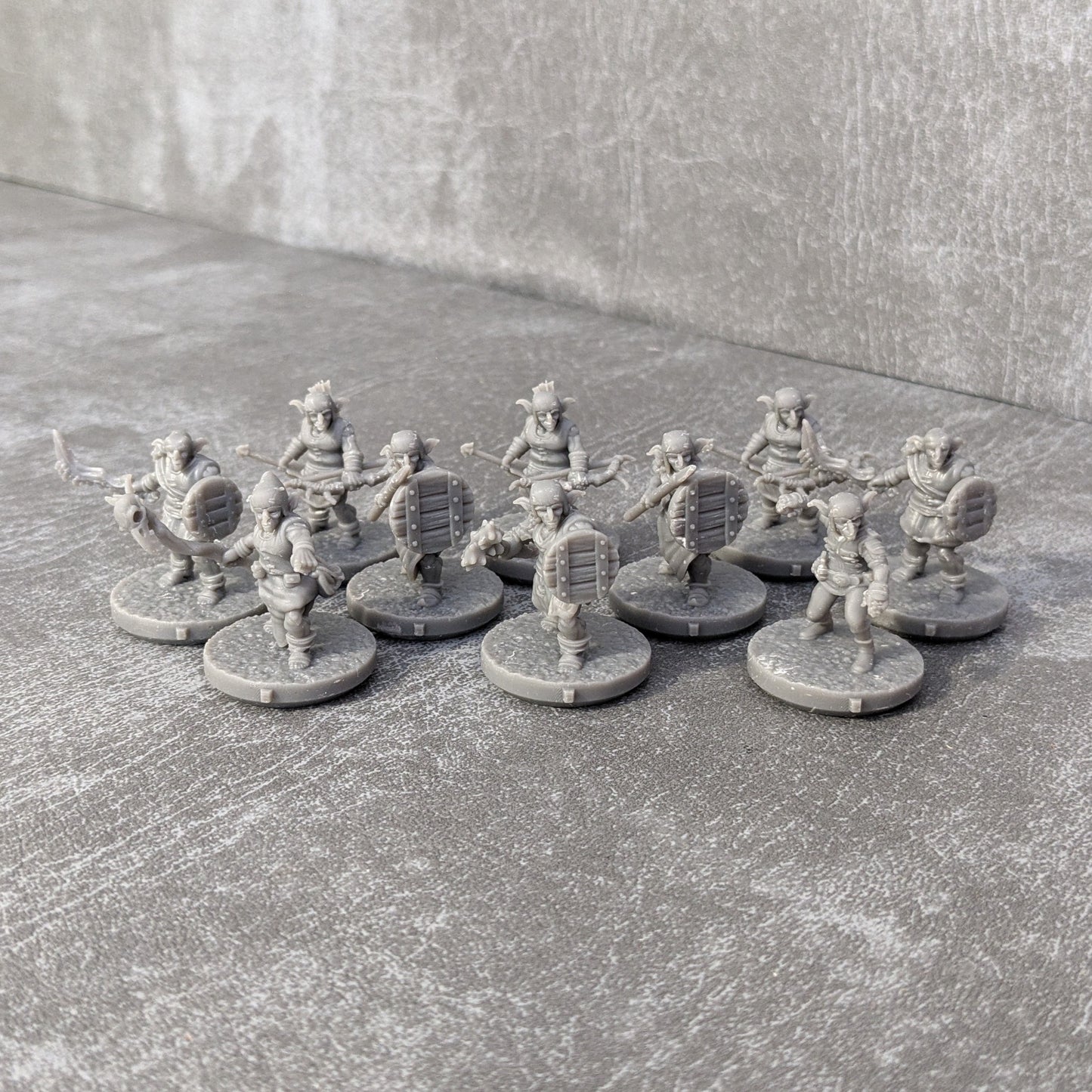 Goblins Monster Starter Set 32mm Dungeons and Dragons Kreaturen 10 Mini Figuren