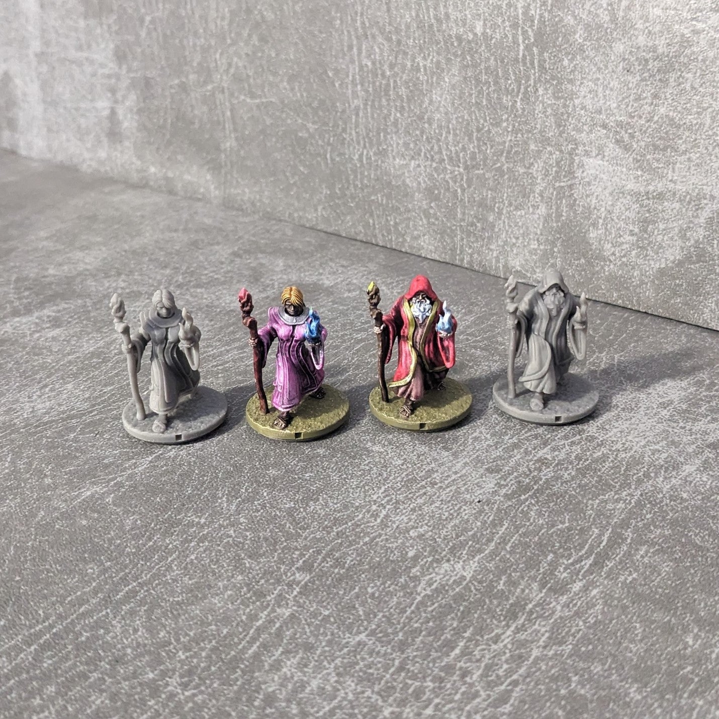 Adventurers Starter Set 1 32mm Dungeons and Dragons Party 10 Minifiguren