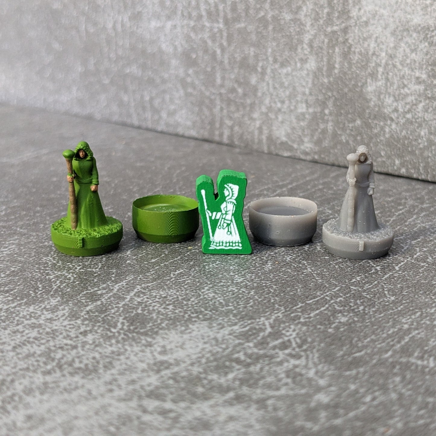 Sagenhaftes 15-mm-Brettspiel, von Sage-Charakteren inspiriert, inoffizielles 36-teiliges kleines Figurenpaket
