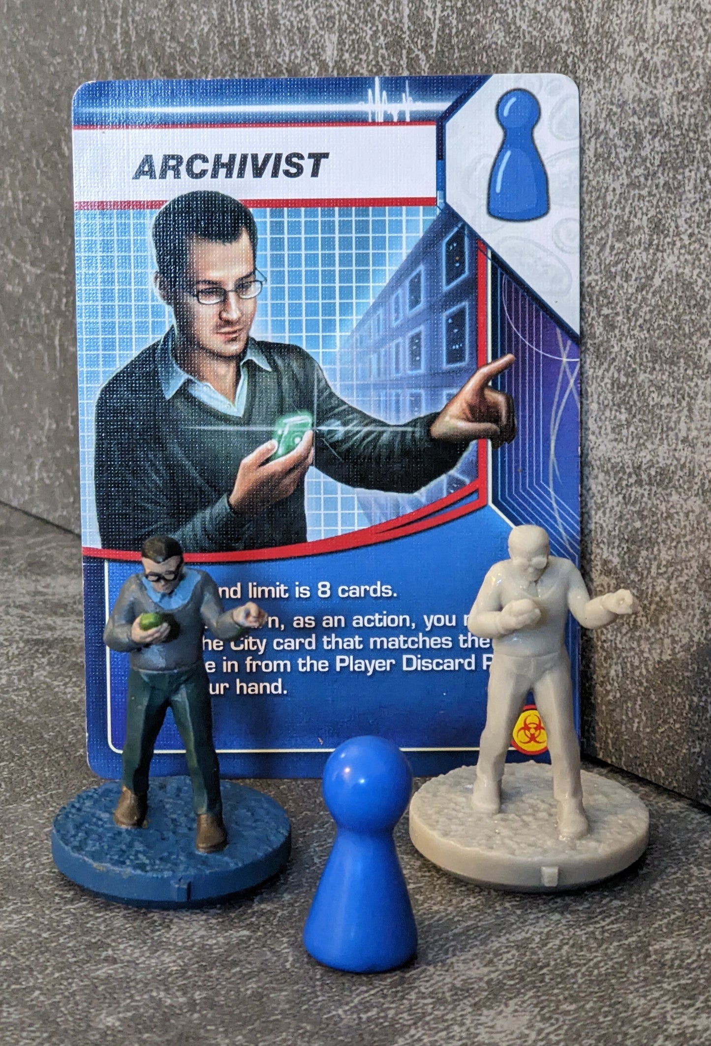 Pandemic On The Brink Erweiterung 32mm Brettspiel Charakter inspiriert inoffizielles 7 Figuren Pack