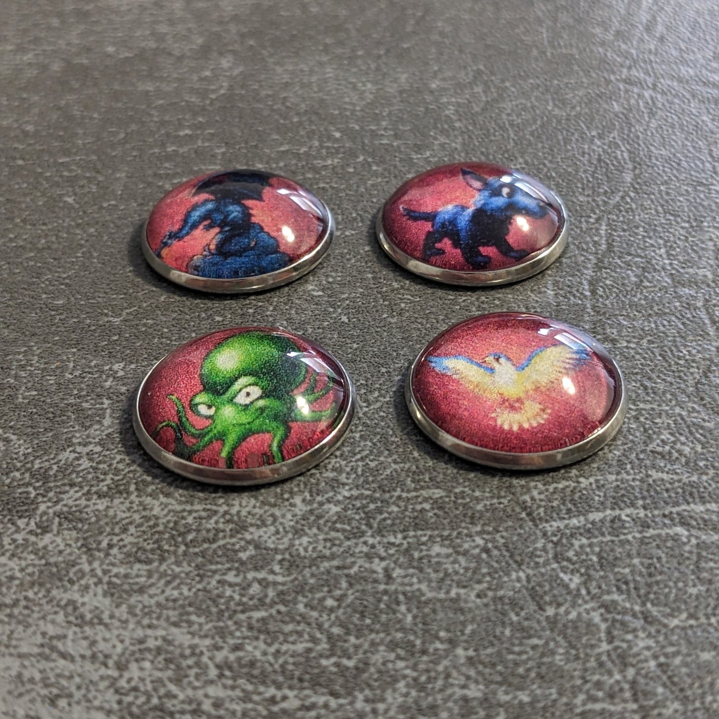 Andor Family Fantasy Board Game Inspired Unofficial Glass and Metal Token Pack