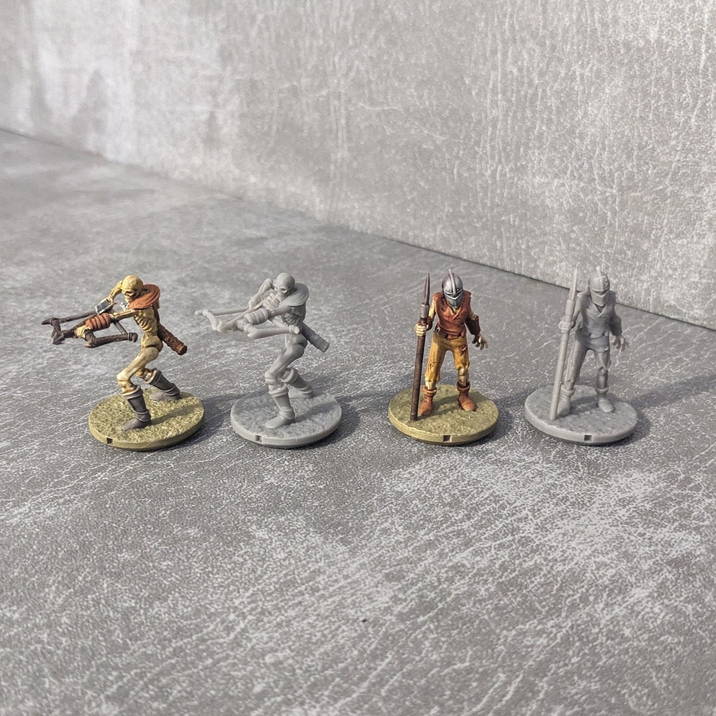 Skeletons Monster Starter Set 1 32mm Dungeons and Dragons Creatures 10 Mini Figures