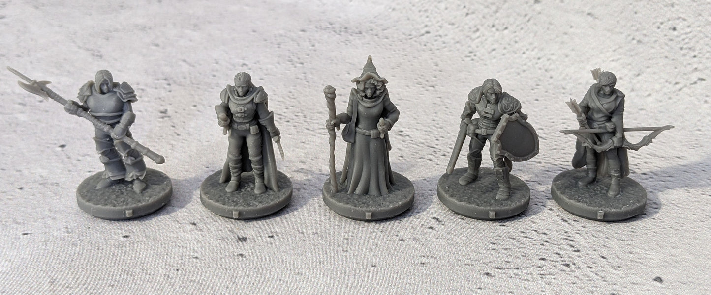 Entdecker-Starter-Set 1, 32 mm, Dungeons & Dragons Party, 10 Minifiguren