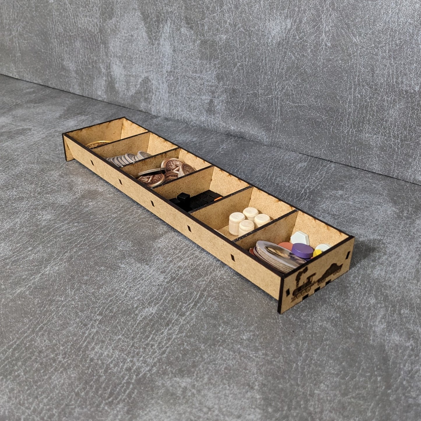 Brass Birmingham Board Game Box Insert Organiser Unofficial Storage Solution