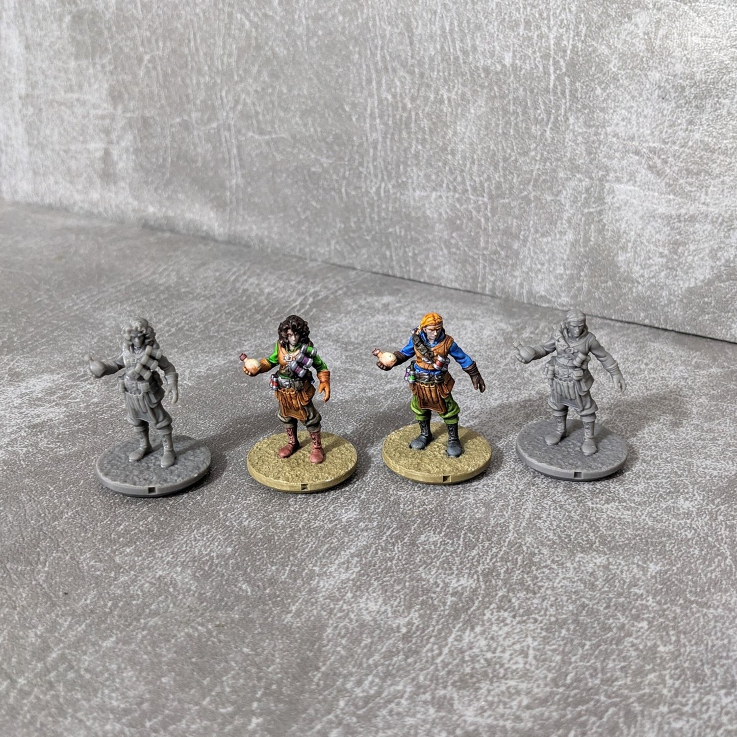 Adventurers Starter Set 2 32mm Dungeons and Dragons Party 10 Minifiguren