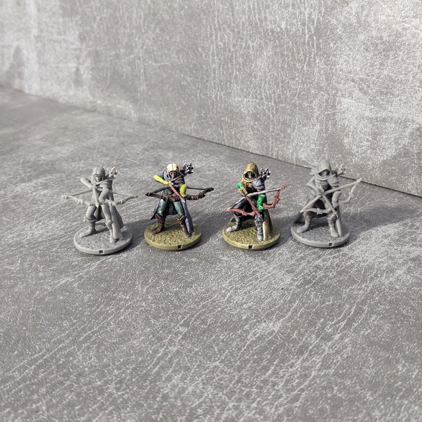 Adventurers Starter Set 1 32mm Dungeons and Dragons Party 10 Minifiguren