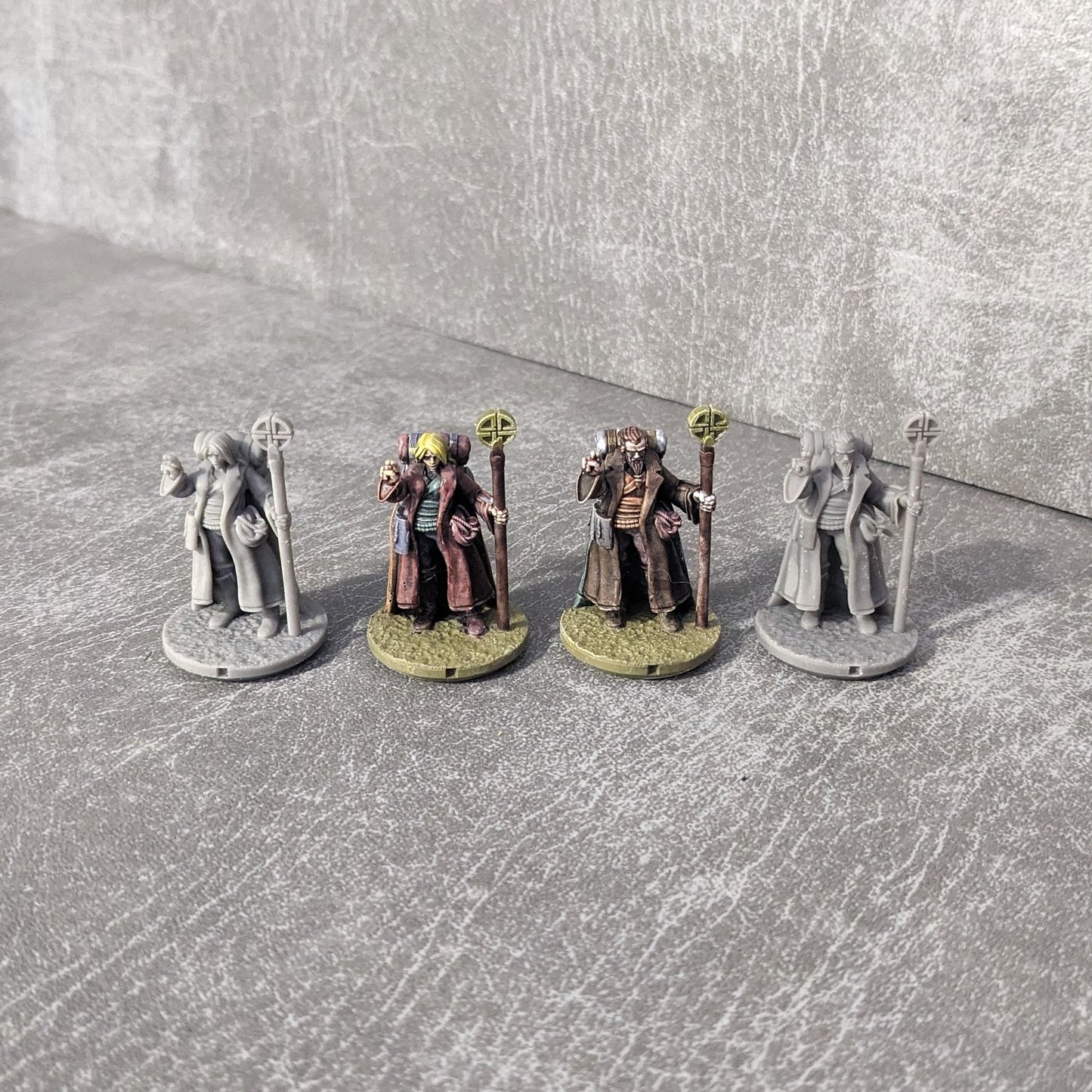 Adventurers Starter Set 1 32mm Dungeons and Dragons Party 10 Minifiguren