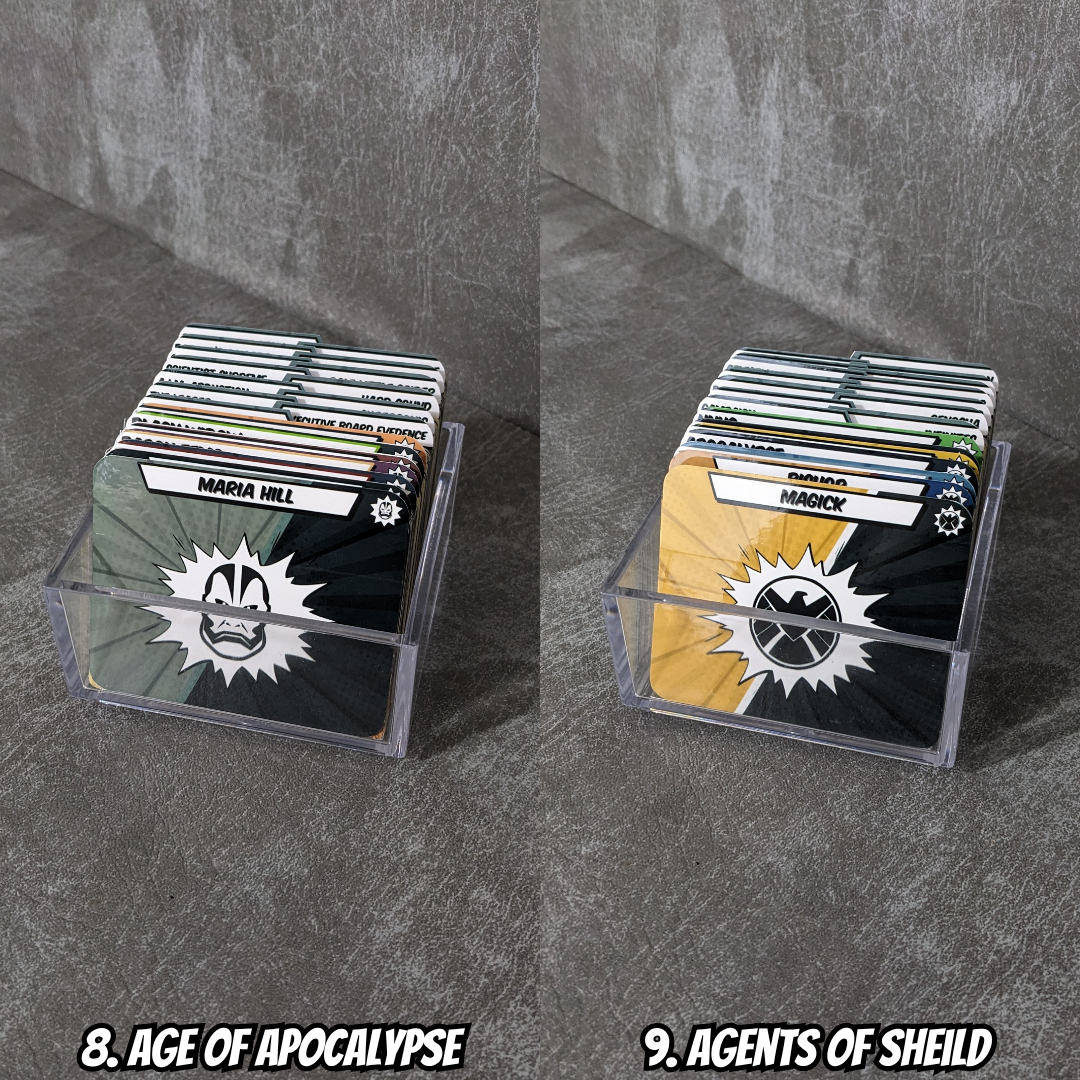 Marvel Champions The Card Game Inspired Unofficial Campaign Card Divider Packs