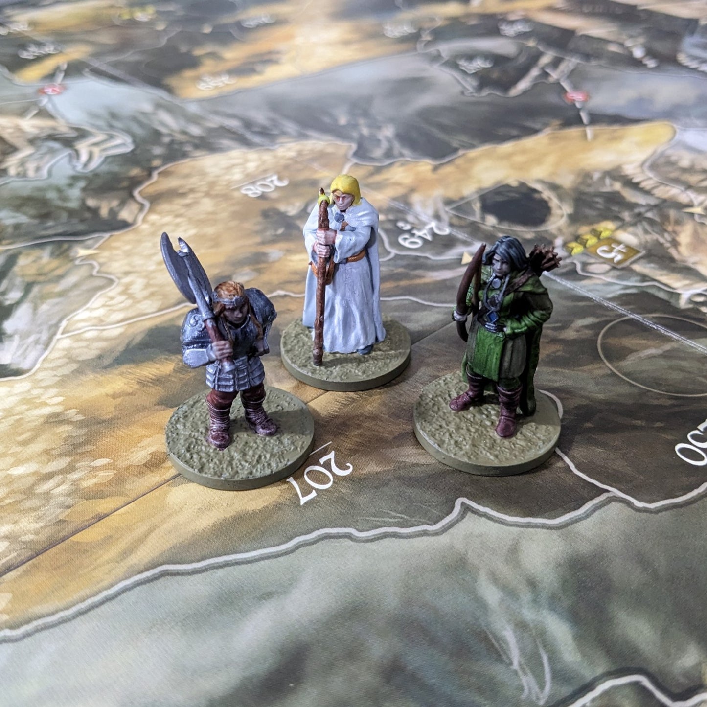 Legends of Andor 3 32mm Unpainted Board Game Character Inspired Unofficial Figure Pack