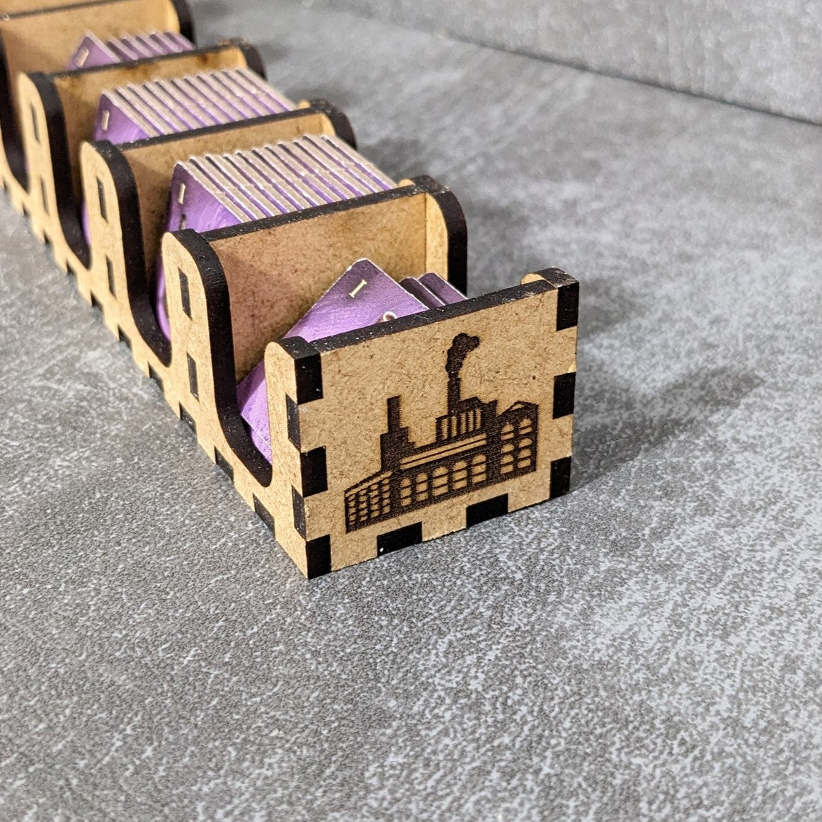 Brass Birmingham Board Game Box Insert Organiser Unofficial Storage Solution