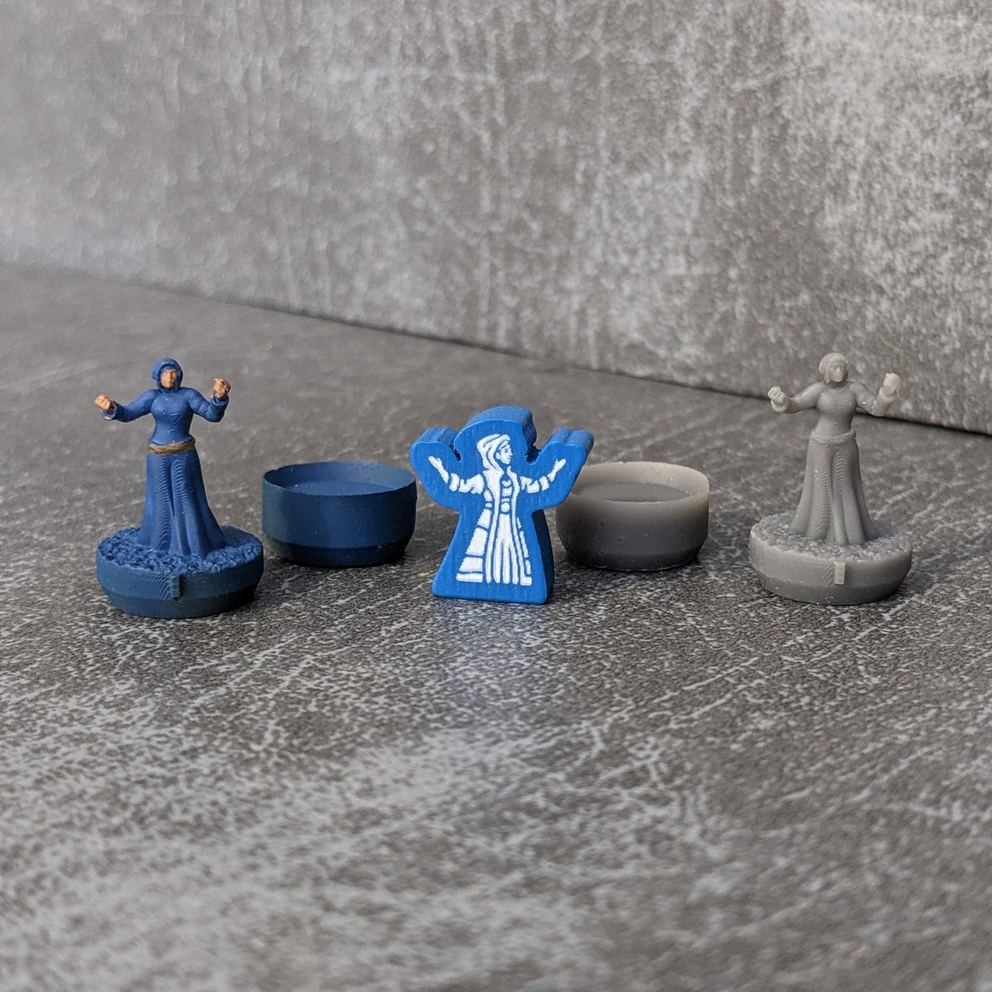 Sagenhaftes 15-mm-Brettspiel, von Sage-Charakteren inspiriert, inoffizielles 36-teiliges kleines Figurenpaket