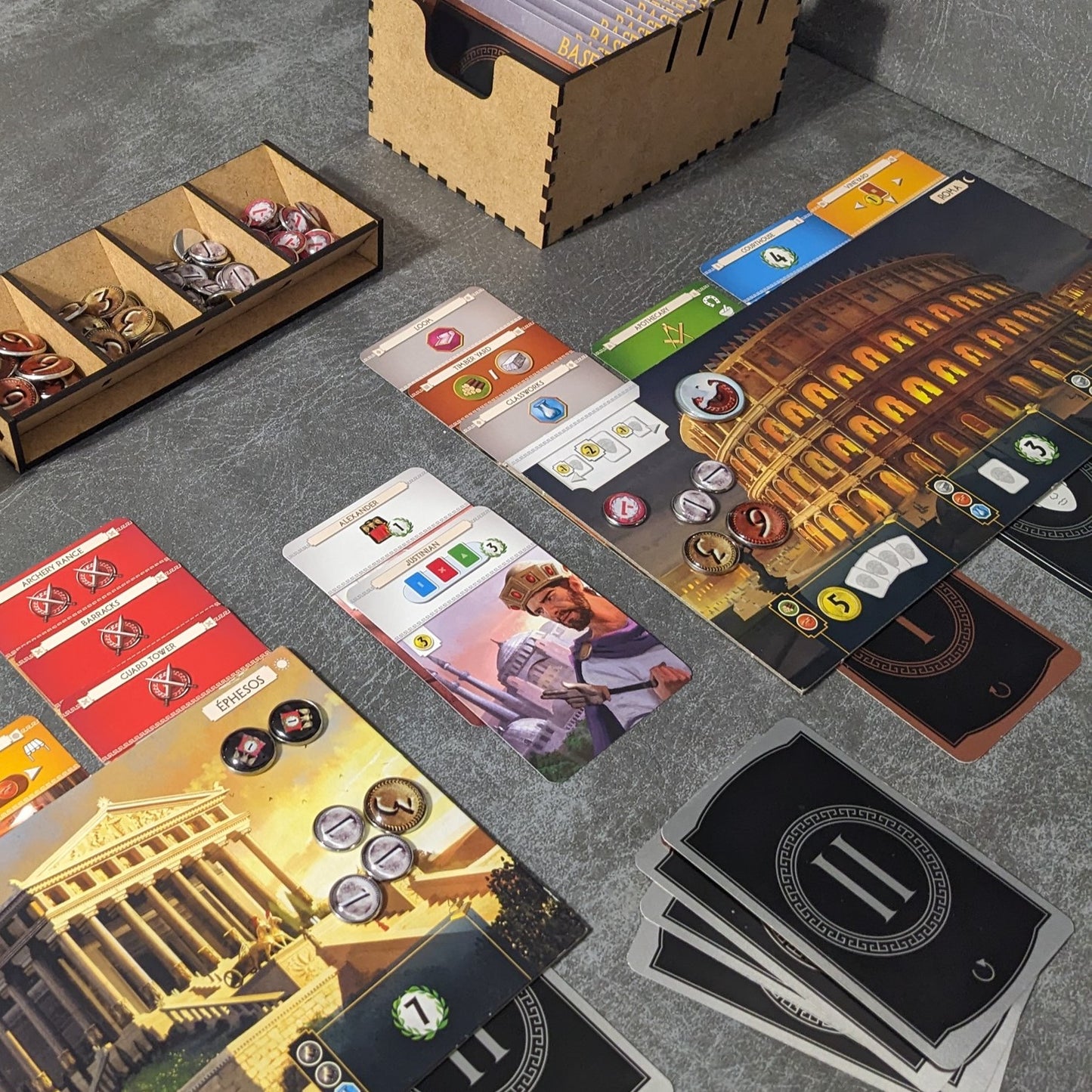 Arkham Horror – Das Brettspiel – Box-Einsatz-Organizer – Inoffizielle Aufbewahrungslösung