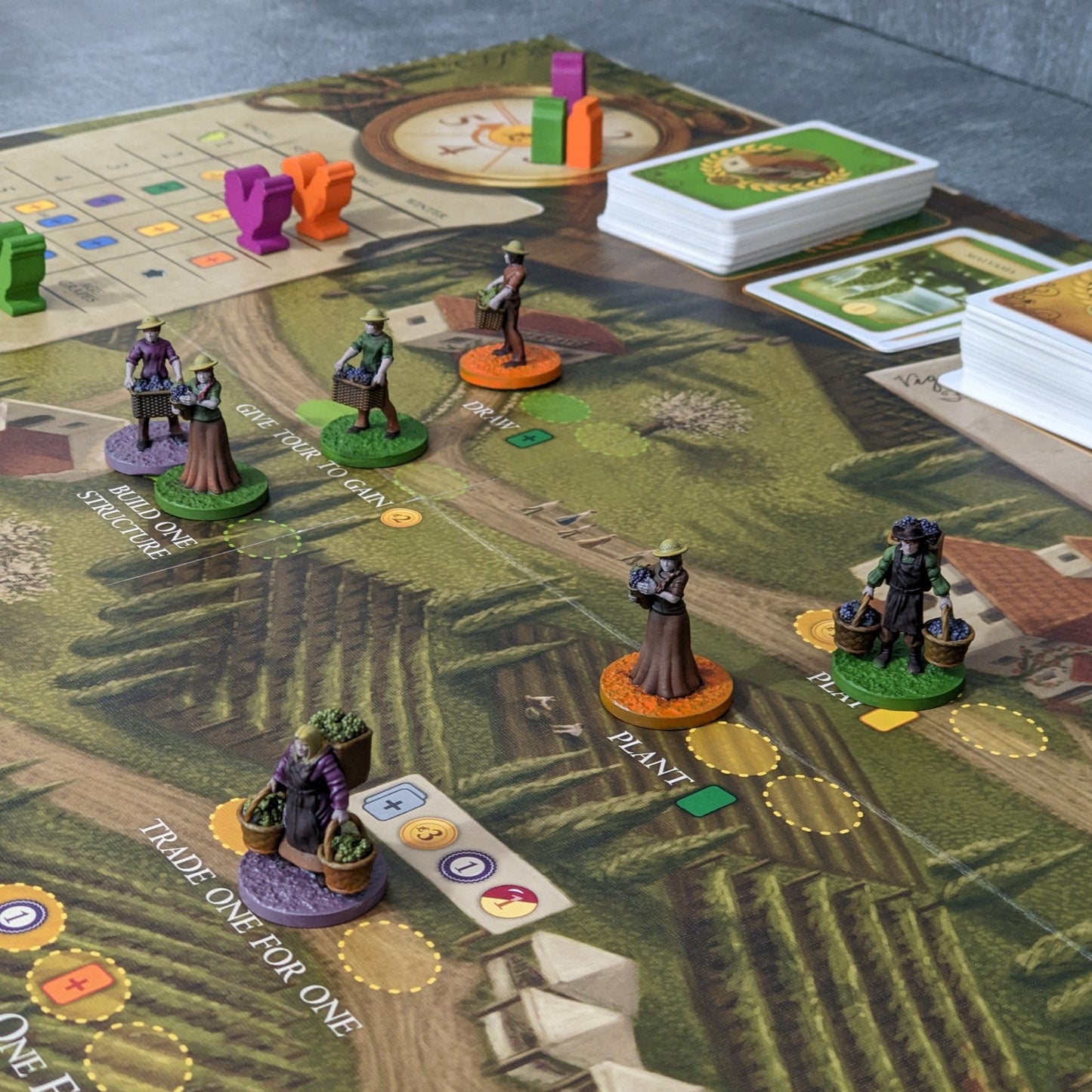 Viticulture Board Game and Expansion Inspired Unofficial Player Figures Meeple Upgrade Pack