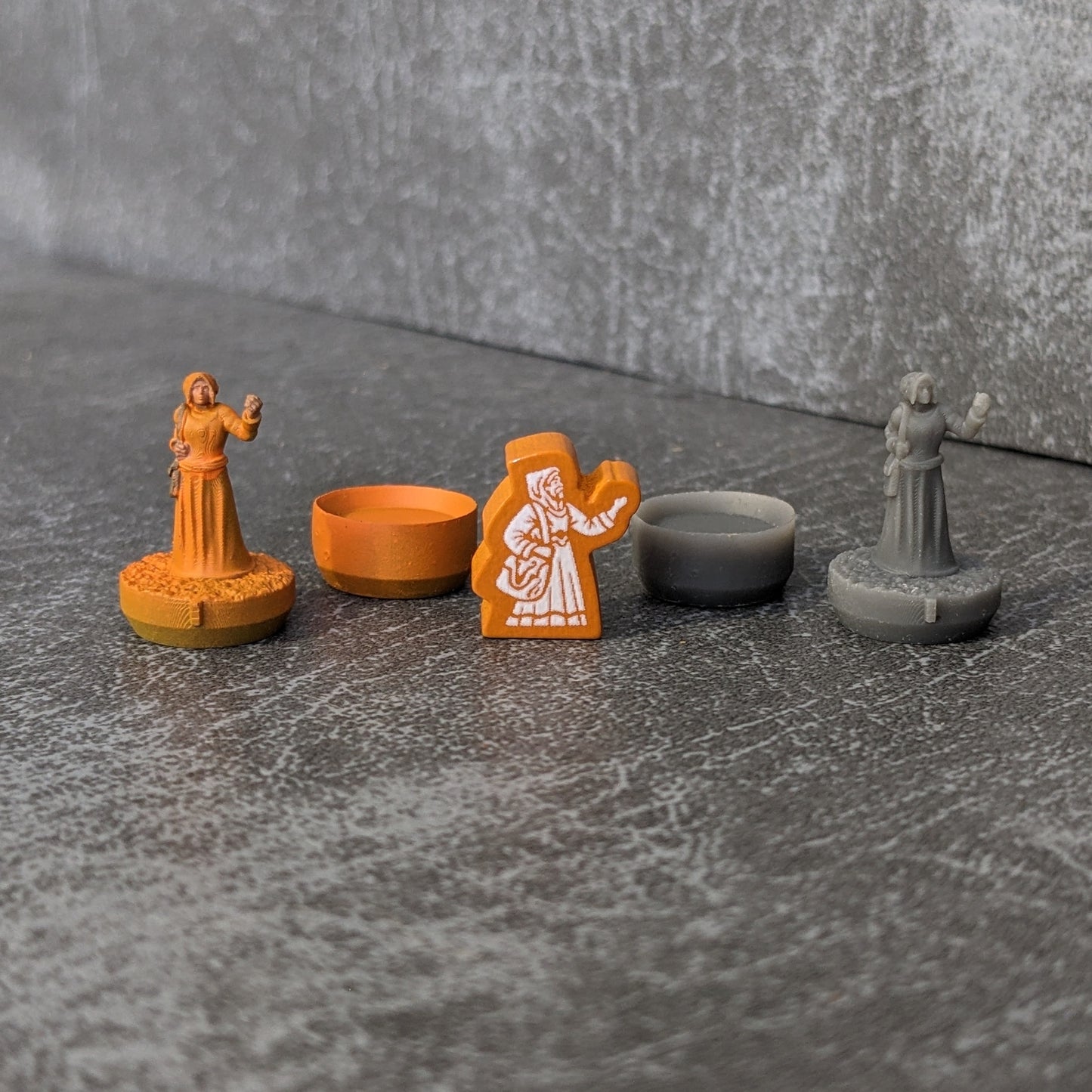 Sagenhaftes 15-mm-Brettspiel, von Sage-Charakteren inspiriert, inoffizielles 36-teiliges kleines Figurenpaket