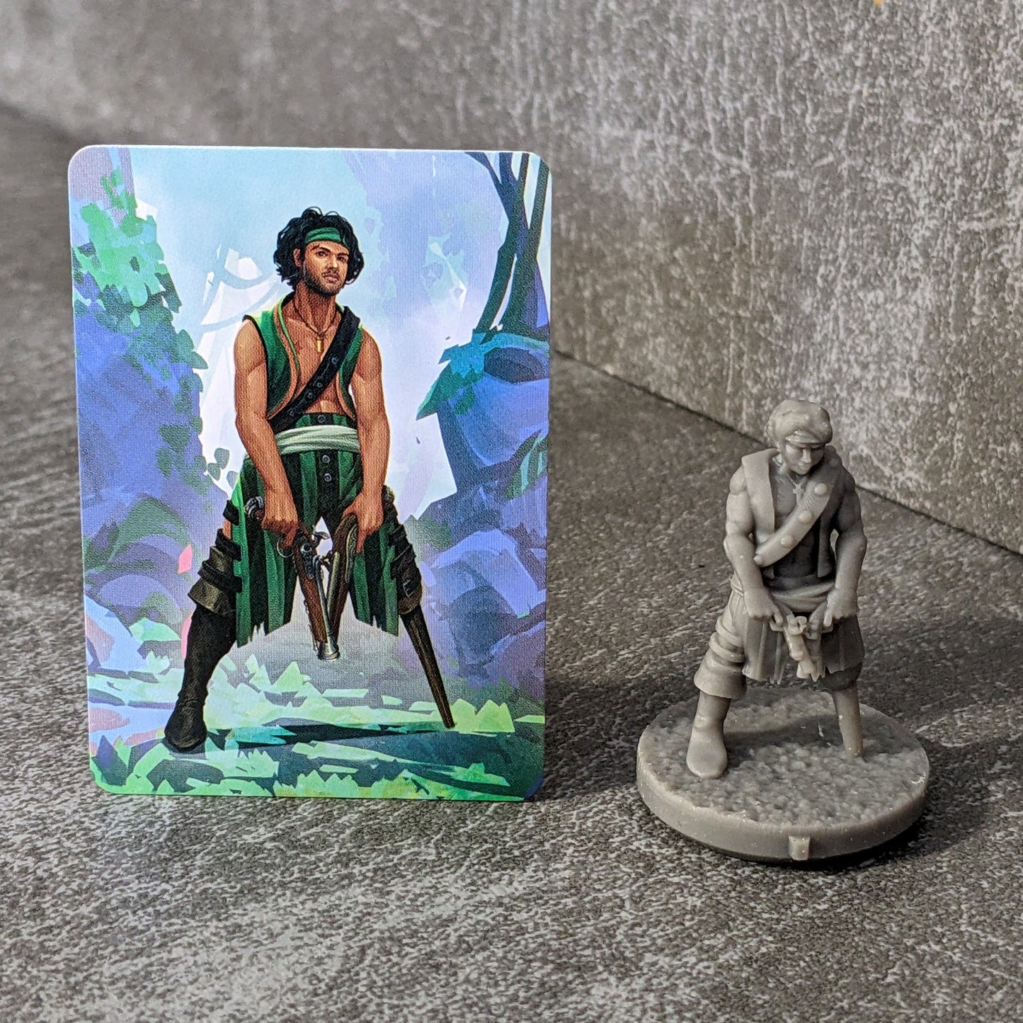 Forgotten Waters 32mm Board Game Character Inspired Unofficial 7 Figure Pack