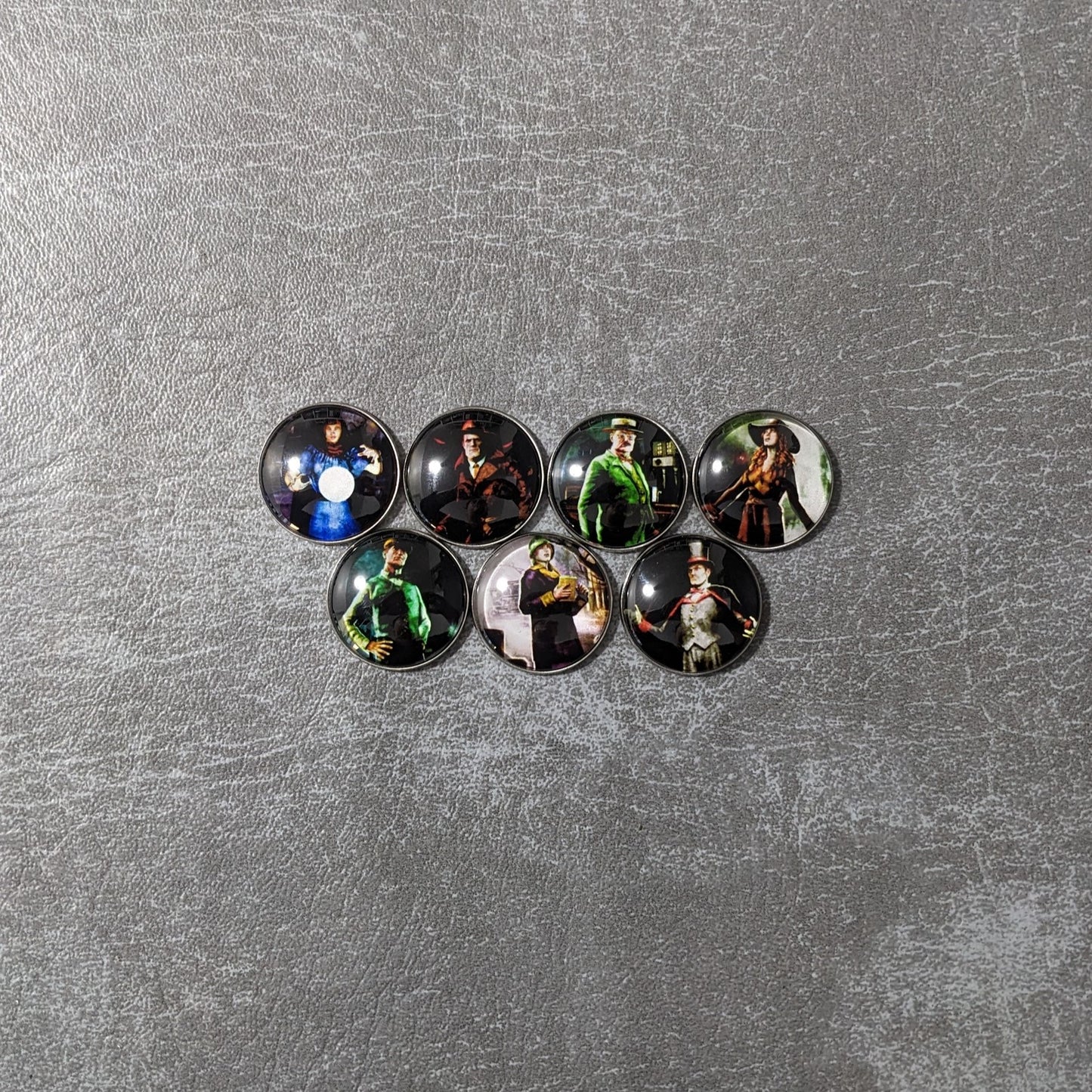 Pandemie: Reign of Cthulhu Brettspiel inspiriertes inoffizielles Token-Paket aus Glas und Metall