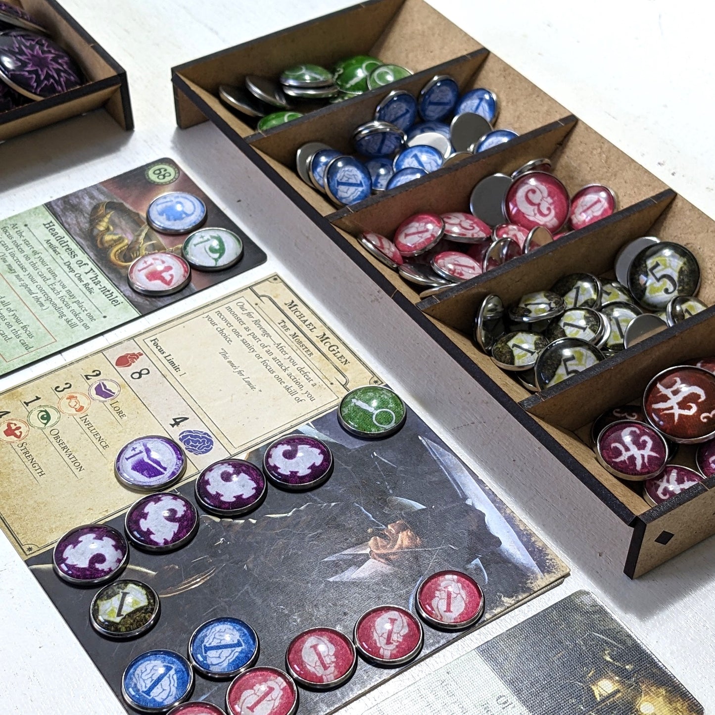 Arkham Horror – Das Brettspiel – Box-Einsatz-Organizer – Inoffizielle Aufbewahrungslösung