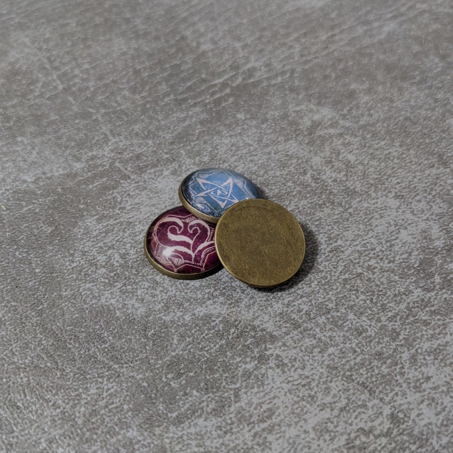 Die Chaostasche Arkham Horror Das Kartenspiel inspiriertes inoffizielles Token-Paket aus Glas und Metall