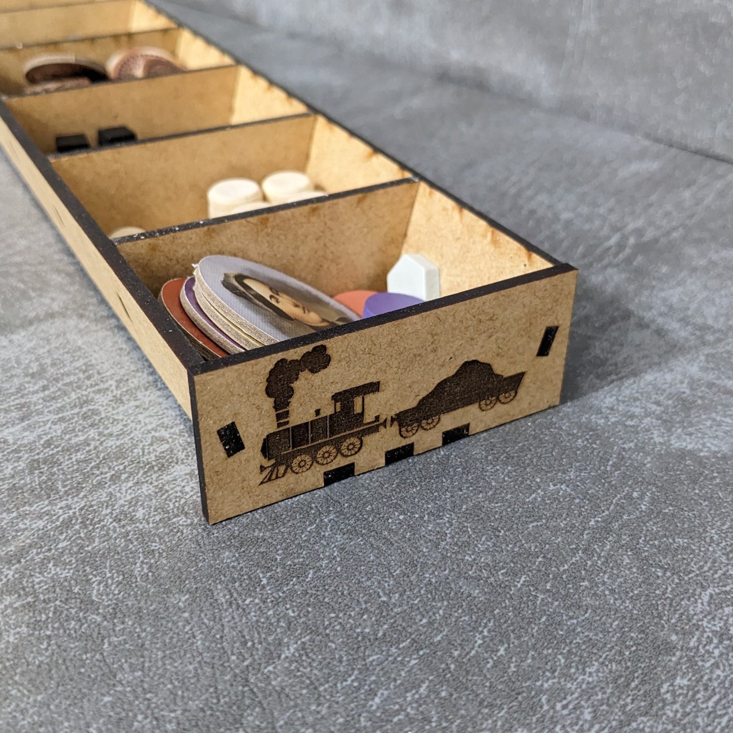 Brass Birmingham Board Game Box Insert Organiser Unofficial Storage Solution