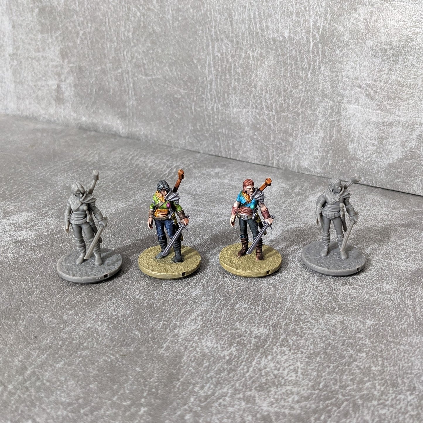 Adventurers Starter Set 2 32mm Dungeons and Dragons Party 10 Minifiguren