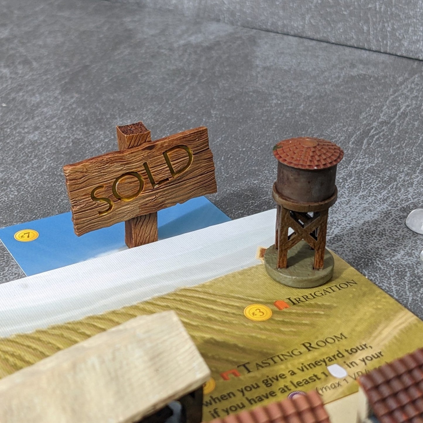 Viticulture Board Game Inspired Unofficial Structures Building Upgrade Pack