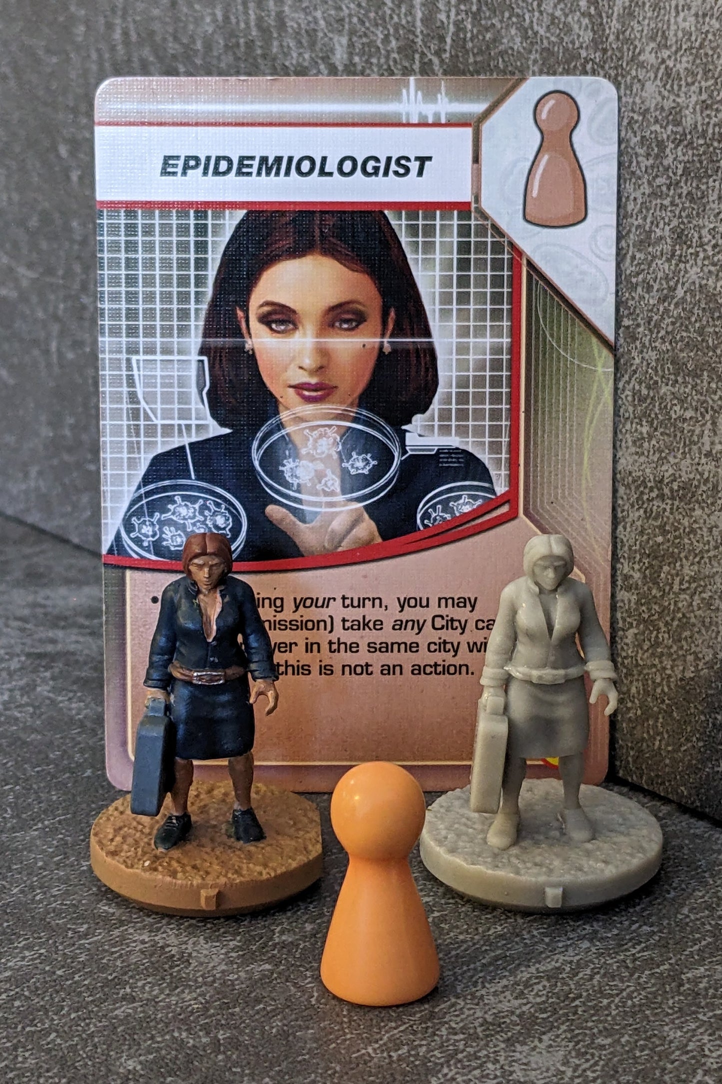 Pandemic On The Brink Erweiterung 32mm Brettspiel Charakter inspiriert inoffizielles 7 Figuren Pack