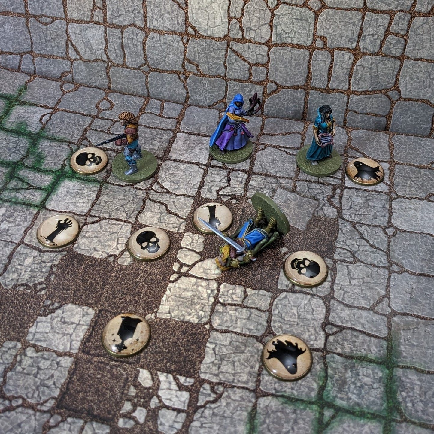 Adventurers Starter Set 3 32mm Dungeons and Dragons Party 10 Minifiguren